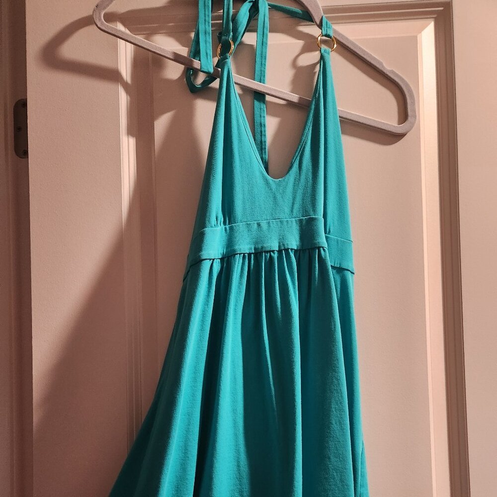 Teal sundress